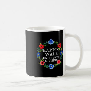 Mug Harris Waltz 2024 Unité sur division Vote Harris