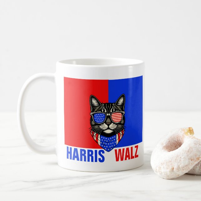 Mug Harris Walz 2024 Évidemment (Avec donut)