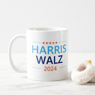 Mug Harris Walz 2024 pour le président