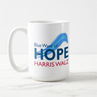 Mug Harris Walz Blue Wave of Hope