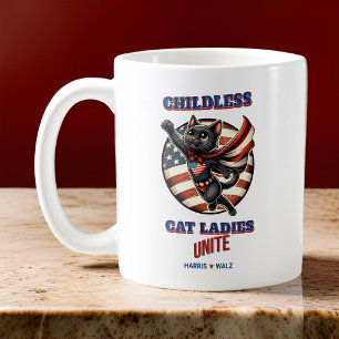Mug Harris Walz Héros Chat Enfant Chat Dames Unite