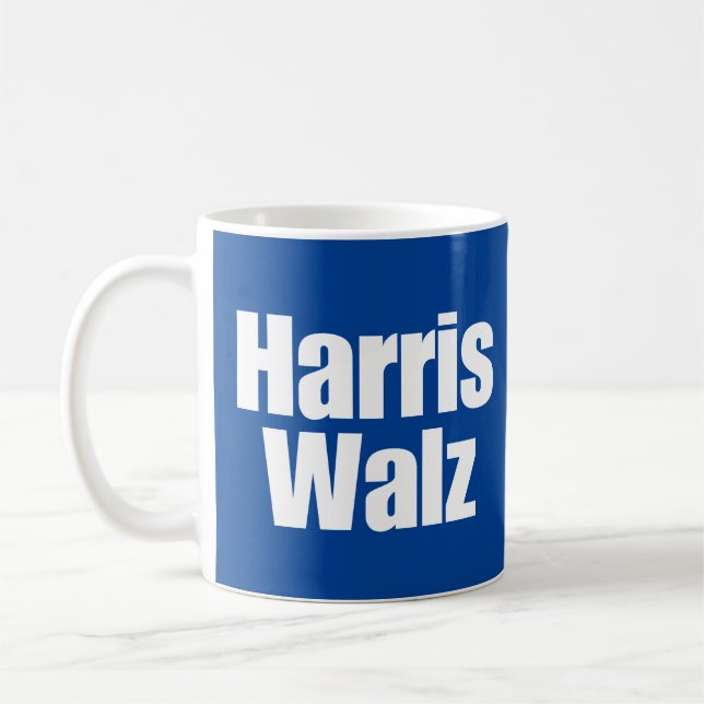 Mug Harris Walz Text (Gauche)