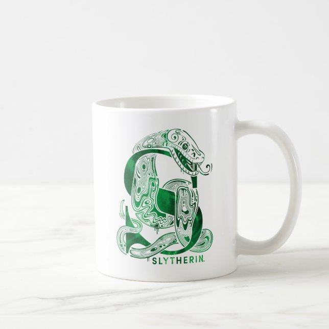 Mug Harry Potter | Aguamenti SLYTHERIN™ Graphique (Droite)