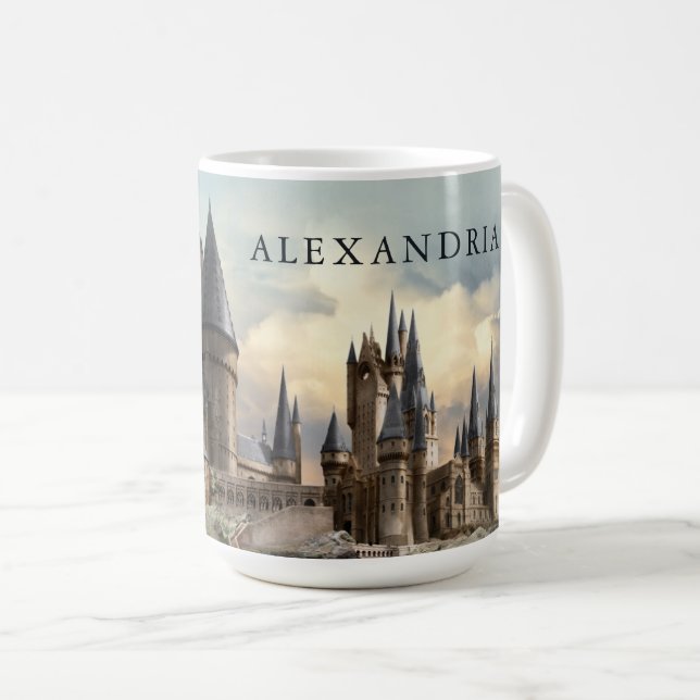 Mug Harry Potter | Château de Poudlard de jour (Devant droit)