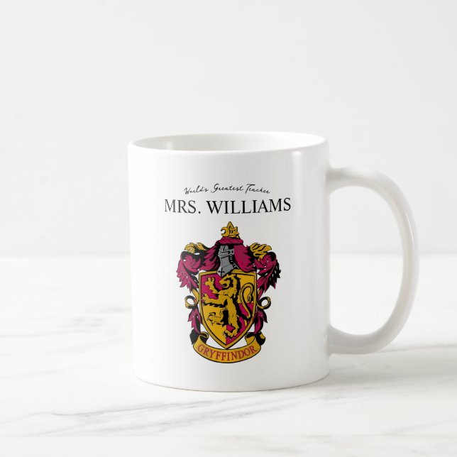 Mug Harry Potter | Gryffindor House Crest (Droite)