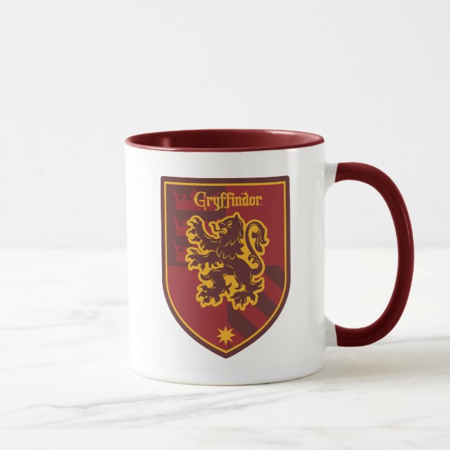 Mug Harry Potter | Gryffindor House Pride Crest (Droite)