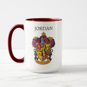 Mug Harry Potter   Maison Gryffindor   Ajouter Votre N