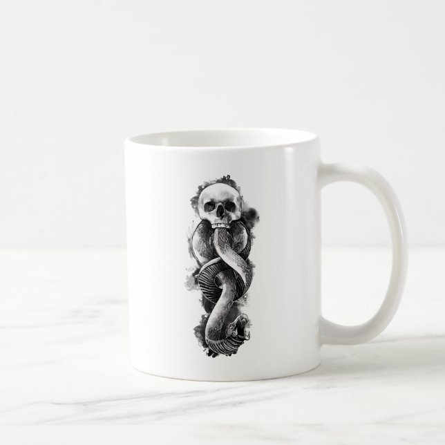 Mug Harry Potter | Marque des Ténèbres Aquarelle (Droite)