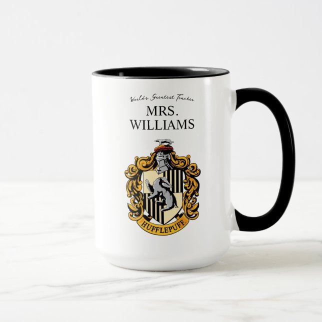 Mug Harry Potter | Professeur Hufflepuff personnalisé (Droite)