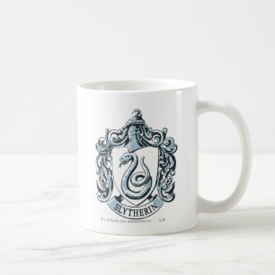 Mug Harry Potter   Slytherin Crest - Bleu glacé