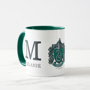 Mug Harry Potter   Slytherin Crest Green