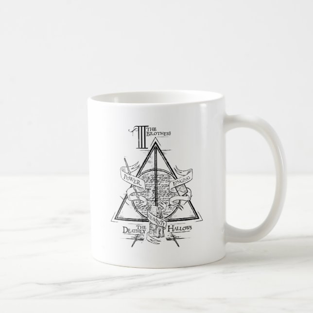 Mug Harry Potter Spell | HAUTEUR DE MORT Graphique (Droite)