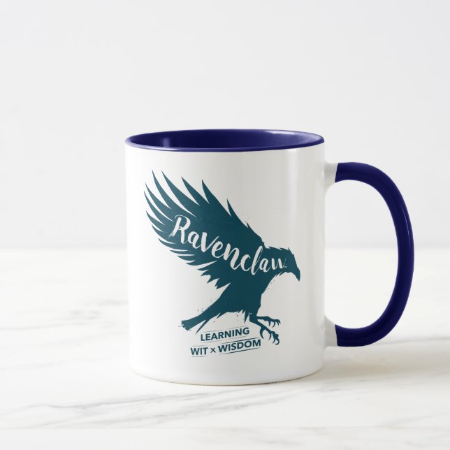 Mug Harry Potter | Typographie Silhouette RAVENCLAW™ (Droite)
