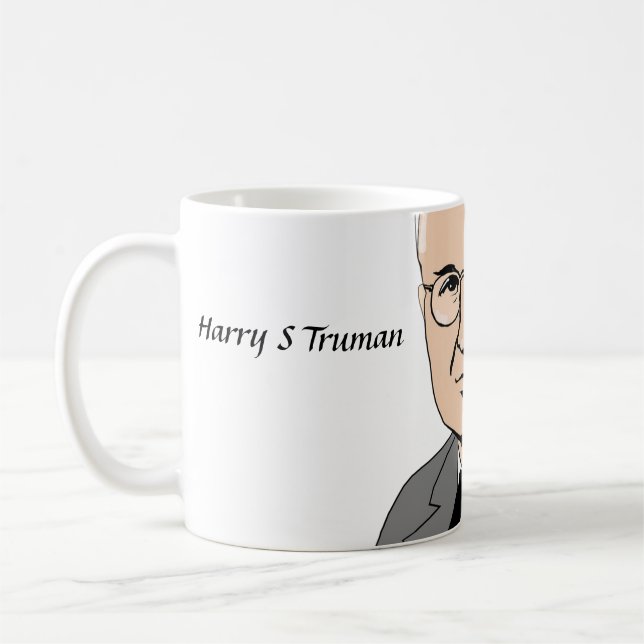 Mug Harry S Truman - Le Buck S'Arrête Ici ! (Gauche)
