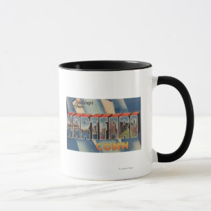Mug Hartford, Connecticut - Scènes de grandes lettres 