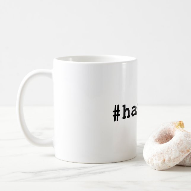 Mug #hashtag (Avec donut)