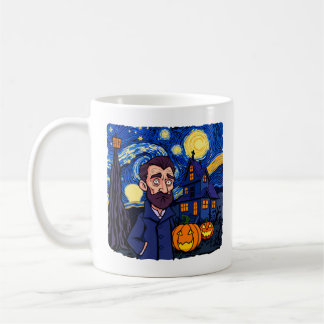 Mug Hauné Van Gogh Scène - Gothic Starry Halloween N