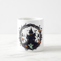 👻 Mug "Haunted Haven" pour la nuit d'Halloween
