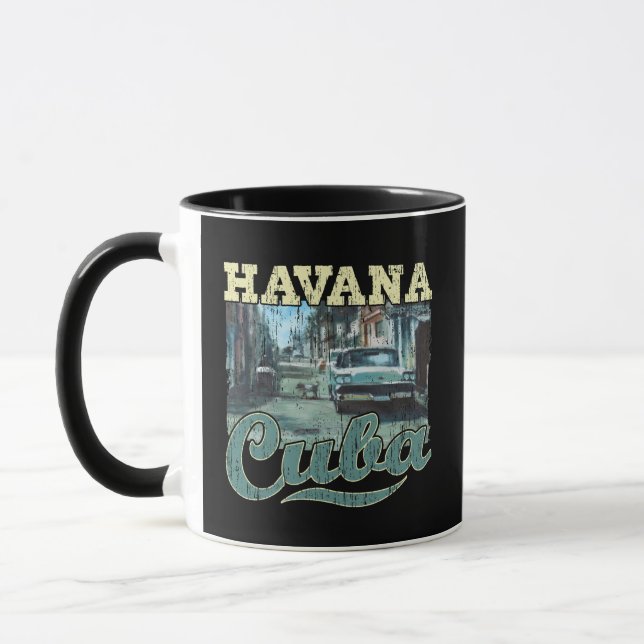 Mug Havana Cuba Graffiti Street Art - Love Habana (Gauche)