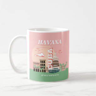 Mug Havana Cuba Retro Art Vintage