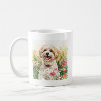 Mug Havanais - Aquarelle Chien Coupe de café