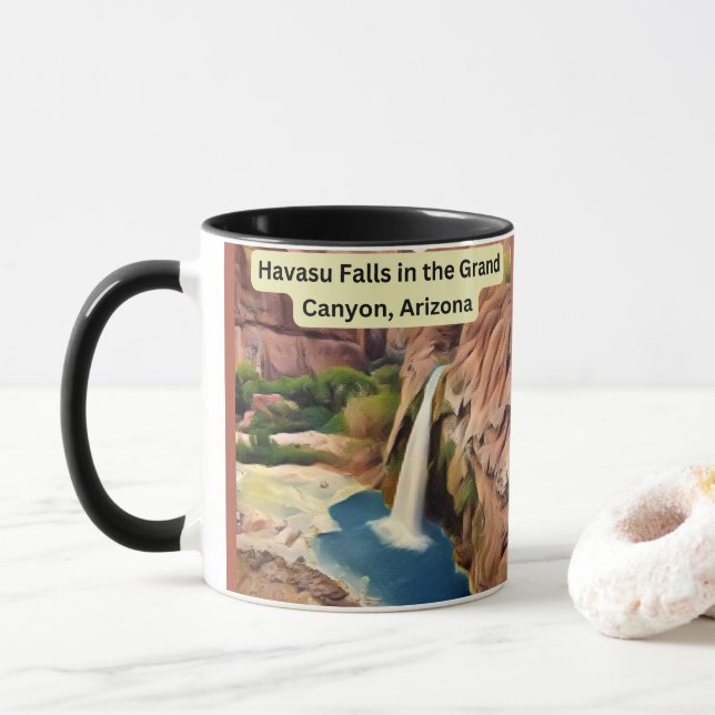 Mug Havasu Falls est une cascade magnifique située à l (Avec donut)