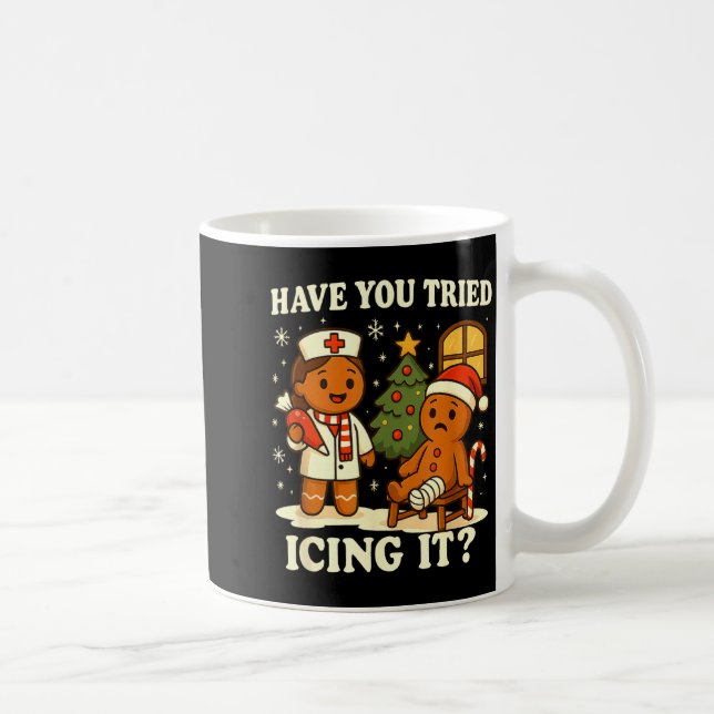 Mug Have You Tried Icing It Gingerbread Christmas  (Droite)