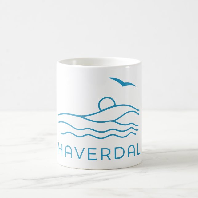 Mug Haverdal Halland Pays Suède Plage Vacances (Centre)