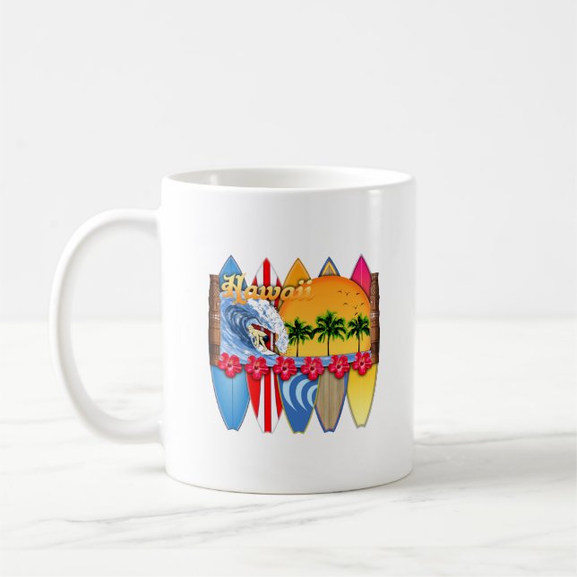 Mug Hawaï Surf (Gauche)