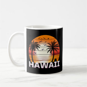 Mug Hawaii Palm Trees Vintages Summer Beach