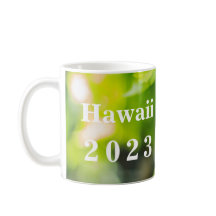 Hawaii Red Hibiscus Flower Trier Année