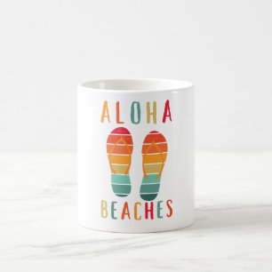 Mug Hawaii Sandles plages d'Aloha