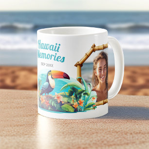 Mug Hawaii Souvenirs Photo Collage Souvenir Café