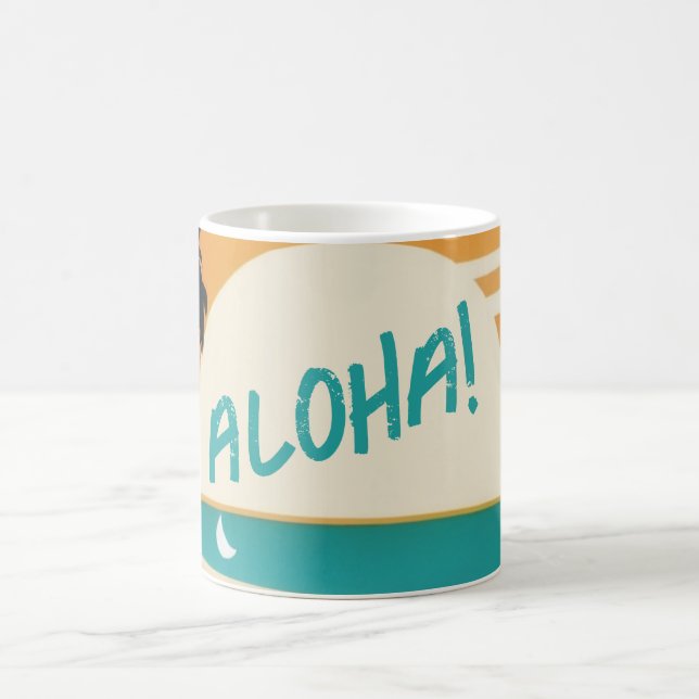 Mug Hawaiian/Aloha/Tropical/plage (Centre)