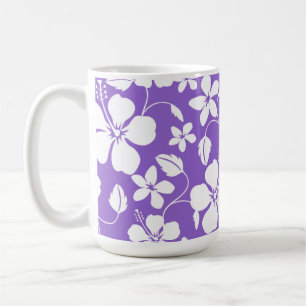 MUG HAWAIIAN HULA (HIBISCUS) LUMIÈRE PURPLE