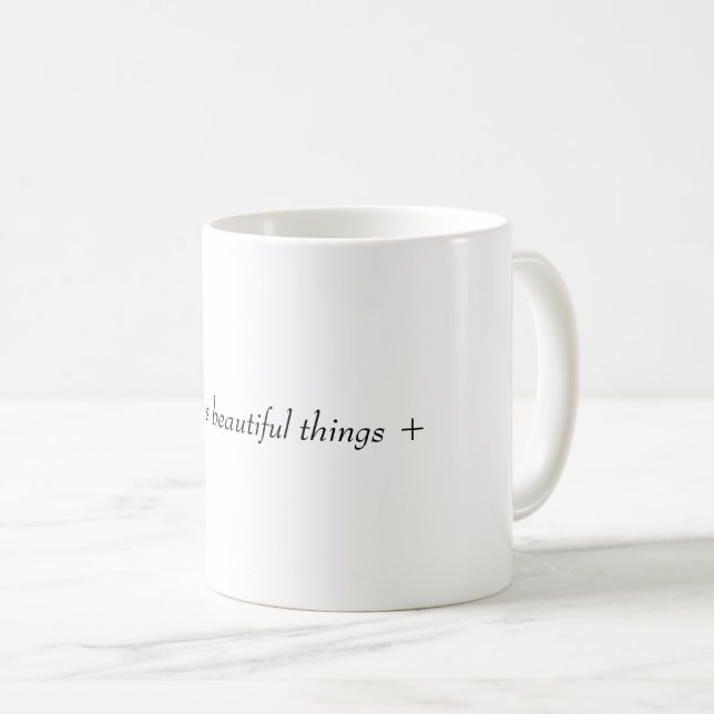 Mug He brews beautiful things (Devant droit)