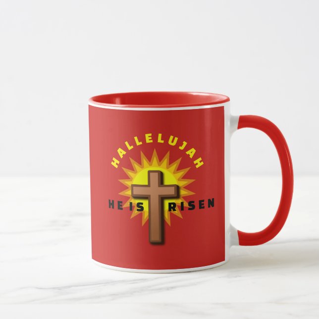 MUG "HE IS RISEN" (Droite)