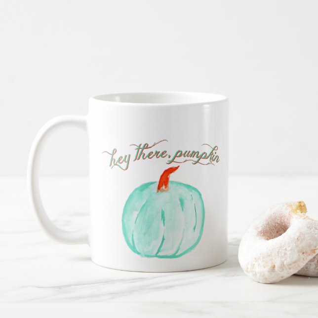 Mug "Hé là, citrouille " (Avec donut)