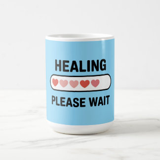 Mug Healing Progress – Mental Health Encouragement