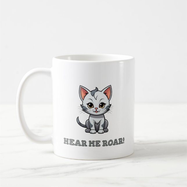 Mug Hear Me Roar t-shirt (Gauche)