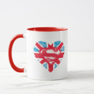 Mug Heart British S-Shield