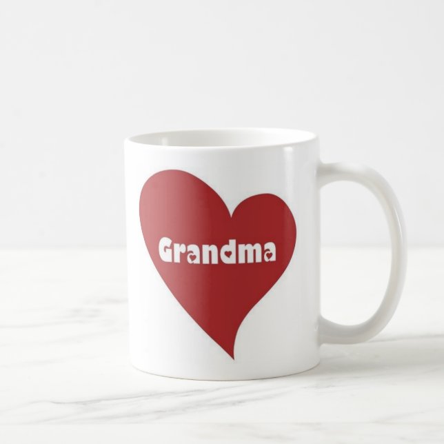 Mug heart_Grandma (Droite)