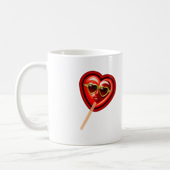 Mug Heart Lolly (Gauche)