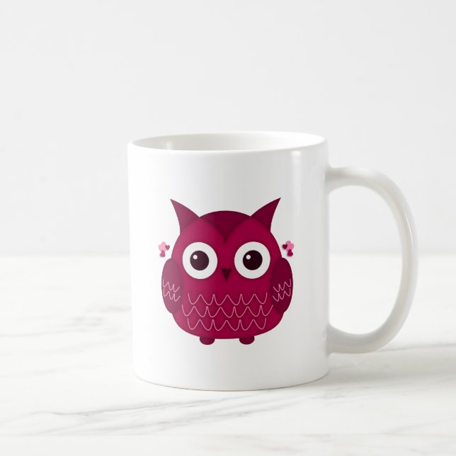 Mug Heart the Pink Owl (Droite)