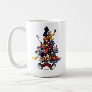 Mug Hearts du Royaume : codé  Art de la clé principa