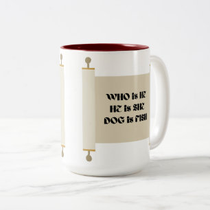Mug hébreu