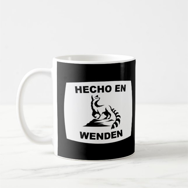 Mug Hecho en Wenden Arizona Ringtail State Animal (Gauche)