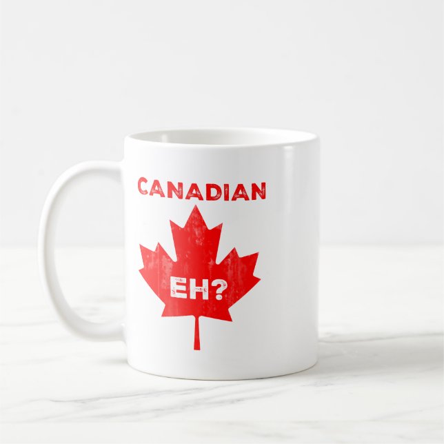 Mug Hein canadien ? Feuille d'érable (Gauche)