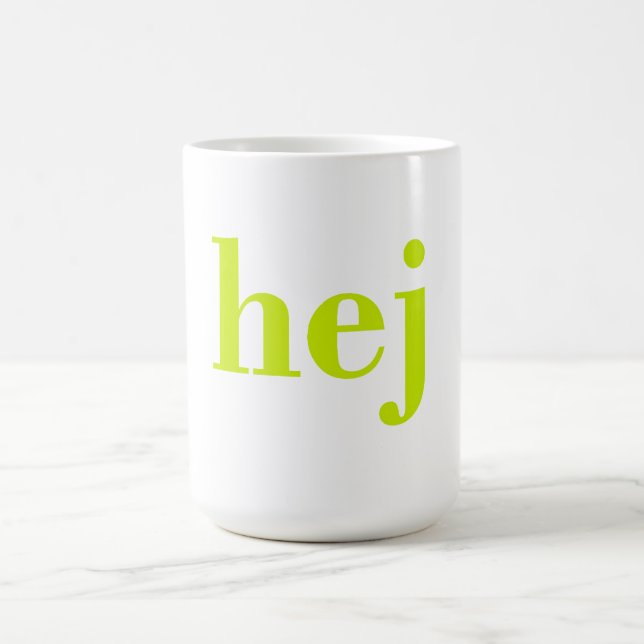 Mug Hej - Swedish Hello (Centre)