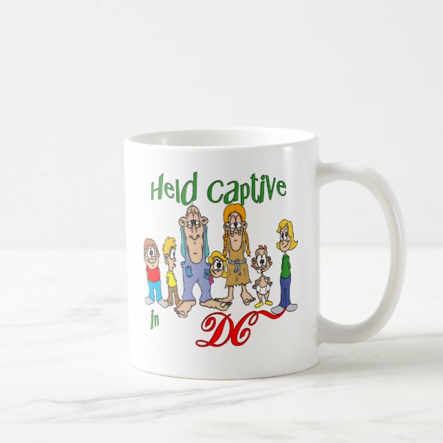 Mug Held Captive dans DC (Droite)